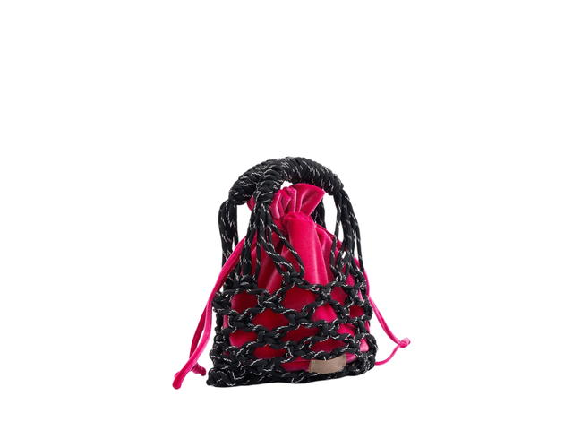 Longlai Longlai Dream Chaser Mini Bag - Black & White - view 2