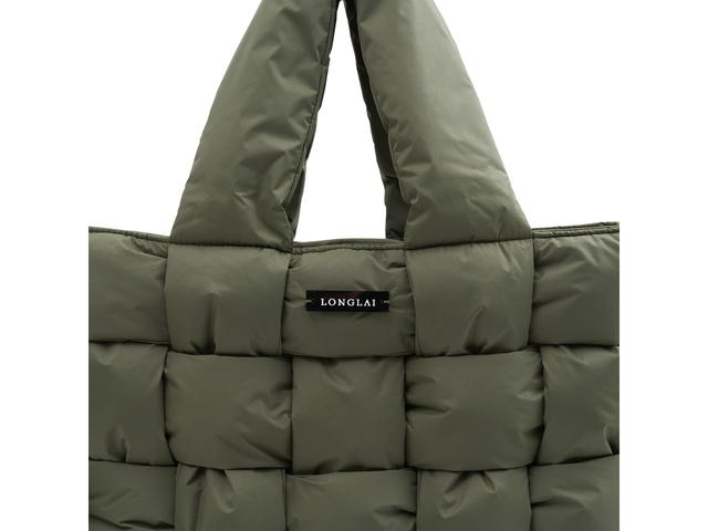 Longlai Longlai Weavee Large Tote Bag Green - view 4