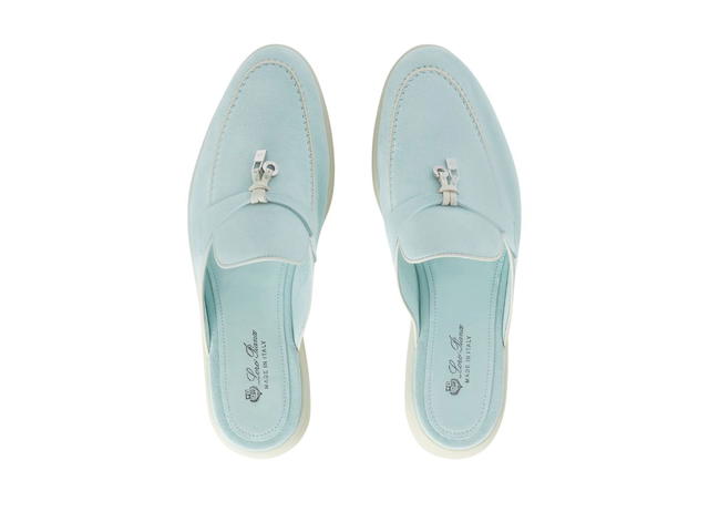 Loro Piana Loro Piana Charms Walk Babouche Loafers Azure Sapphire (W) - view 4