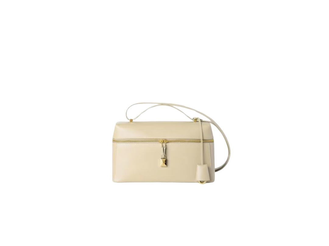 Loro Piana Loro Piana Extra Bag L27 In Smooth Calfskin With Gold Lock Charms Sunday Morning