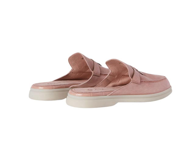 Loro Piana Loro Piana Nautical Charms Walk Babouche Loafers Flowering Cherry (W) - view 3