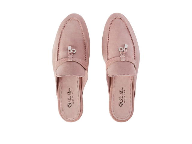 Loro Piana Loro Piana Nautical Charms Walk Babouche Loafers Flowering Cherry (W) - view 4