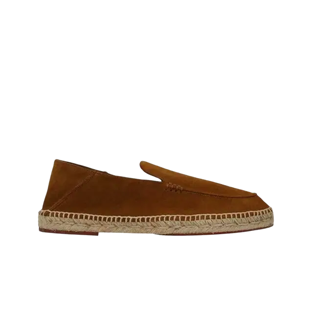 Loro Piana Loro Piana Seaside Walk Espadrilles Suede Tan - view 1