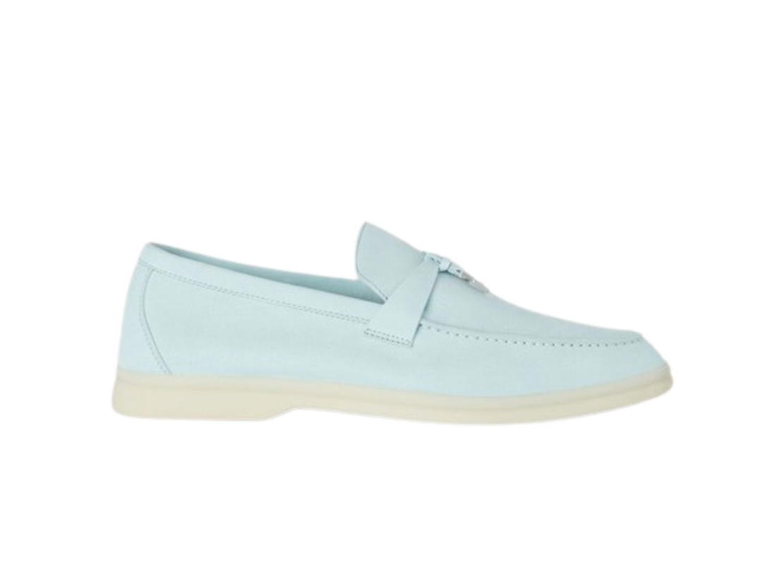 Loro Piana Loro Piana Summer Charms Walk Loafers Azure Sapphire (W)