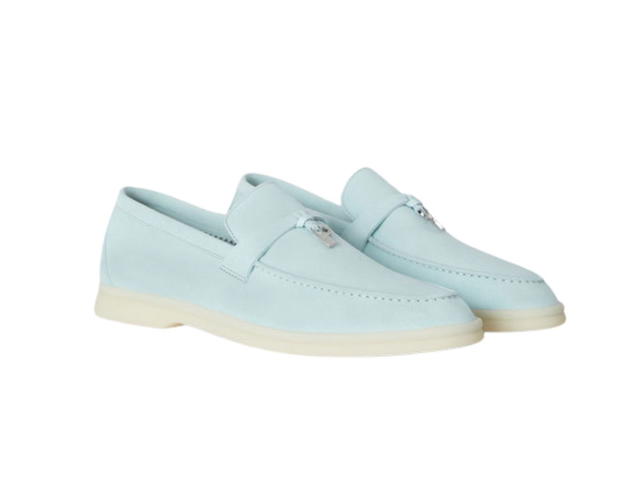 Loro Piana Loro Piana Summer Charms Walk Loafers Azure Sapphire (W) - view 2