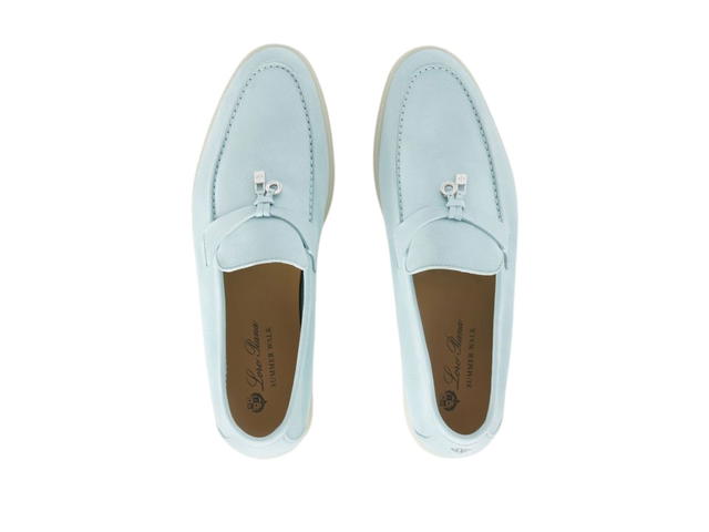 Loro Piana Loro Piana Summer Charms Walk Loafers Azure Sapphire (W) - view 4