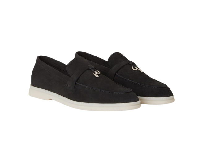 Loro Piana Loro Piana Summer Charms Walk Loafers Caviar (W) - view 2