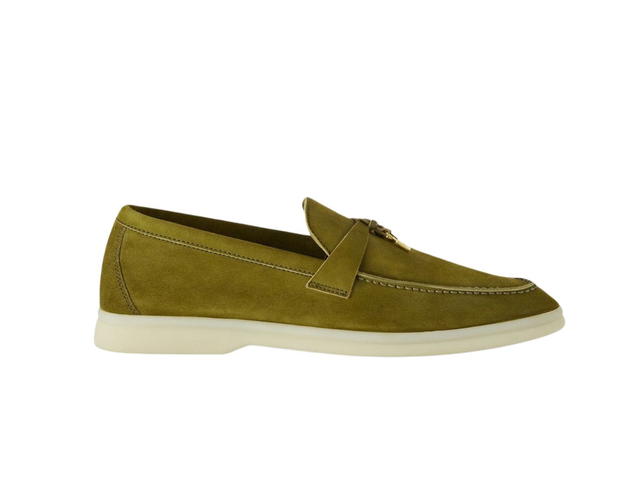Loro Piana Loro Piana Summer Charms Walk Loafers Olive Leaf (W) - view 1