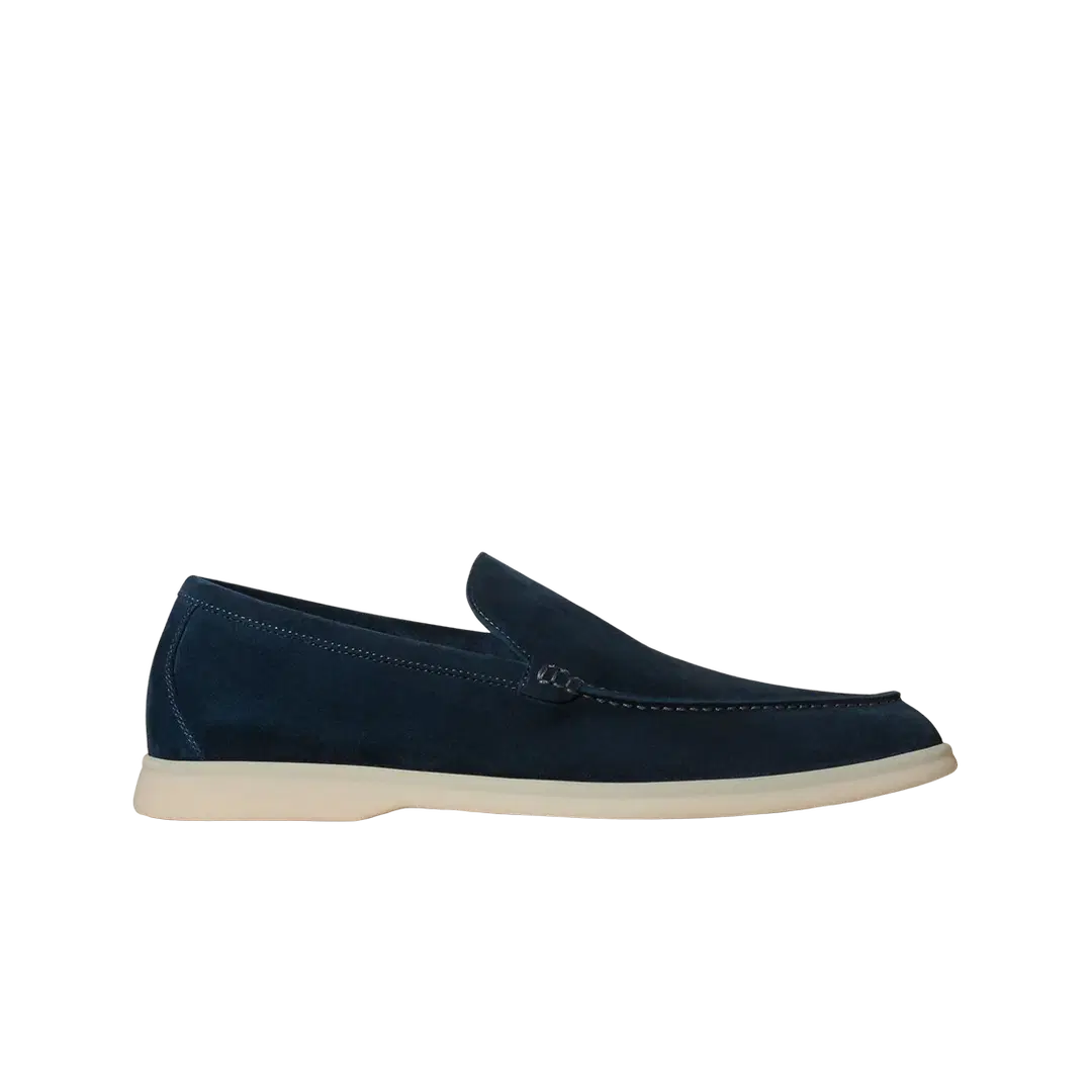 Loro Piana Loro Piana Summer Walk Suede Calfskin Russian Blue