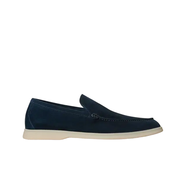 Loro Piana Loro Piana Summer Walk Suede Calfskin Russian Blue - view 2