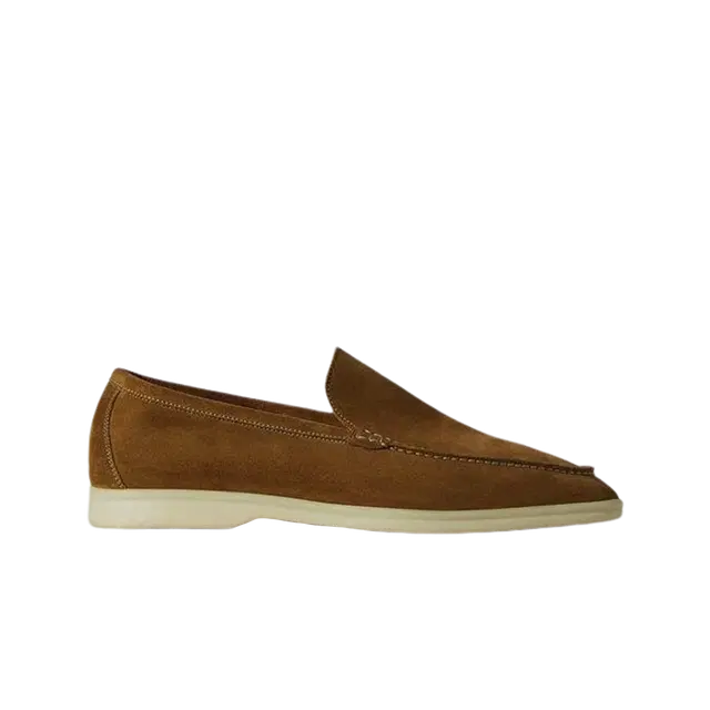 Loro Piana Loro Piana Summer Walk Suede Calfskin Tan - view 2