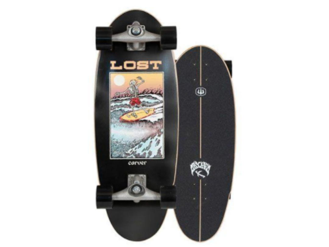 Carver Lost x Carver 28" Beanbag Surfskate - C7 Complete