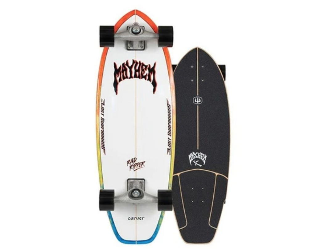 Carver Lost x Carver 31" Rad Ripper Surfskate - CX Complete