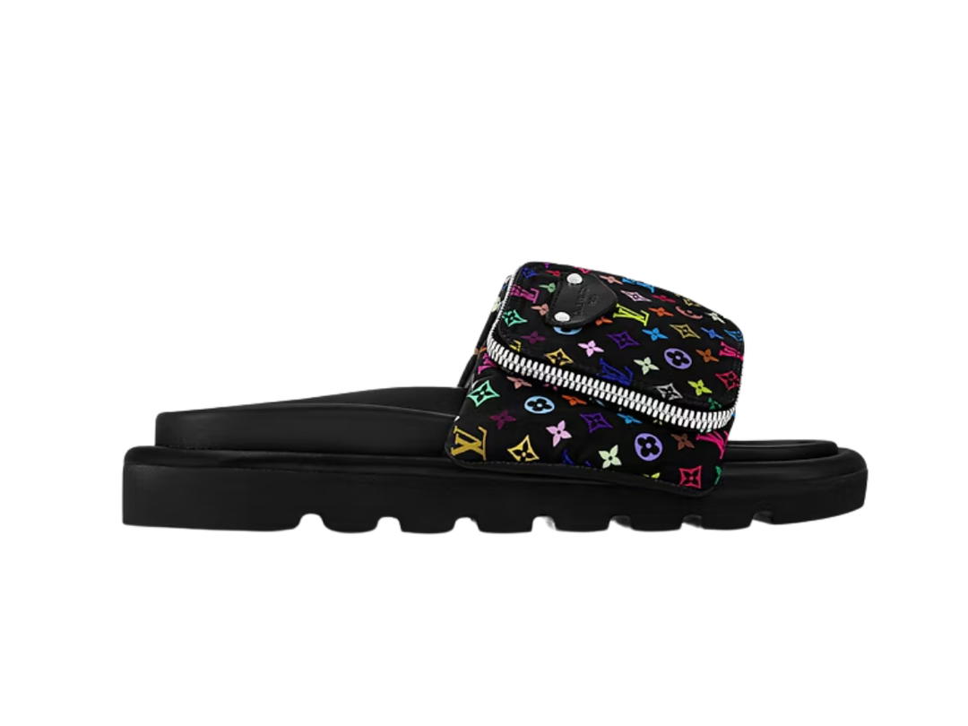 Louis Vuitton Louis Vuitton x Takashi Murakami Pool Pillow Flat Comfort Mule Black(W)