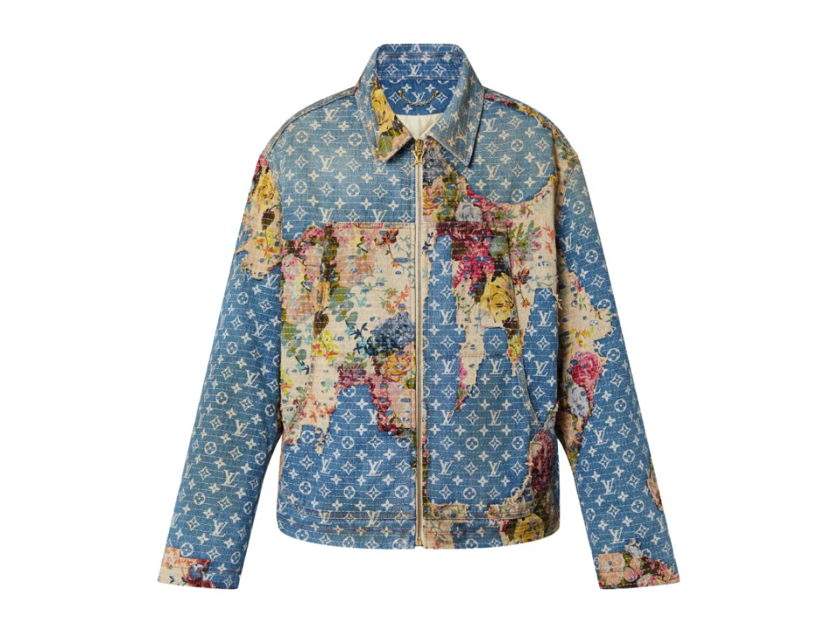 Louis Vuitton Louis Vuitton Destroyed Workwear Denim Jacket