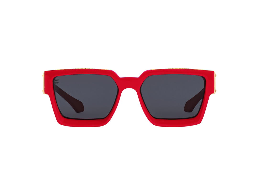 Louis Vuitton Louis Vuitton 1.1 Millionaires Sunglasses In Acetate Frame With Black Lenses Red (Asia Sizing)