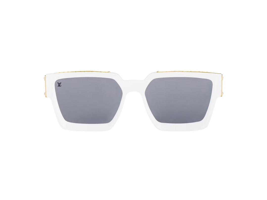 Louis Vuitton Louis Vuitton 1.1 Millionaires Sunglasses In Acetate Frame With Silver Lenses White (Asia Sizing)