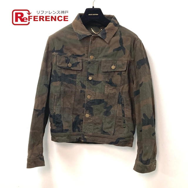 Louis Vuitton LOUIS VUITTON 1A3FE5 SUPREME camouflage denim tracker short long sleeve Jacket - view 1
