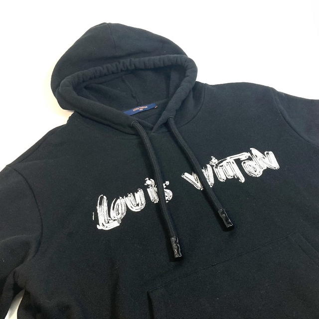 Louis Vuitton LOUIS VUITTON 1A9SVR Logo print Graphic hoodie pullover 2022SS Parka - view 3