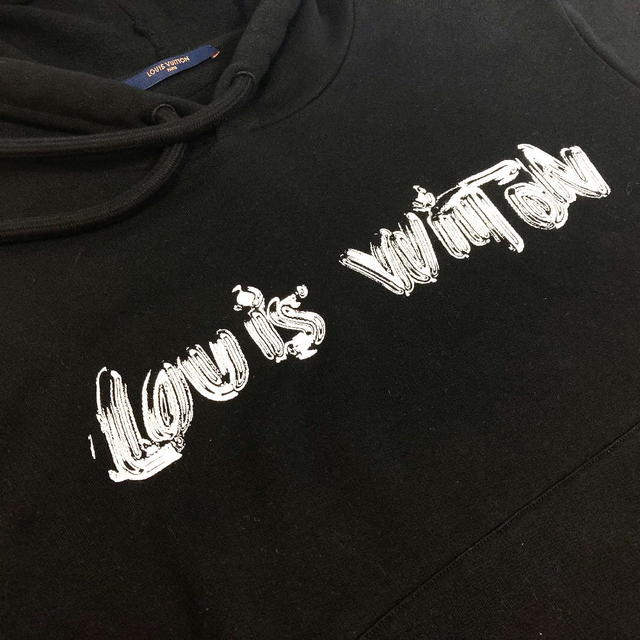 Louis Vuitton LOUIS VUITTON 1A9SVR Logo print Graphic hoodie pullover 2022SS Parka - view 4
