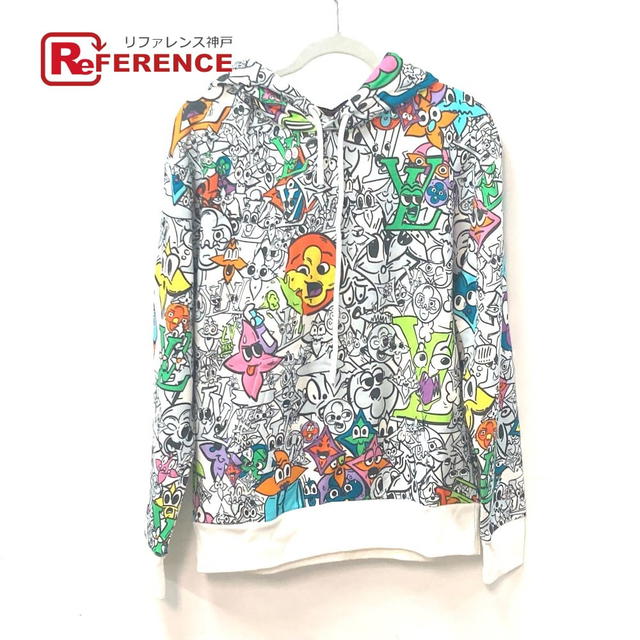 Louis Vuitton LOUIS VUITTON 1AB54L Long Sleeve Sweatshirt Monogram Comics Hoodie Parka RM231 - view 1