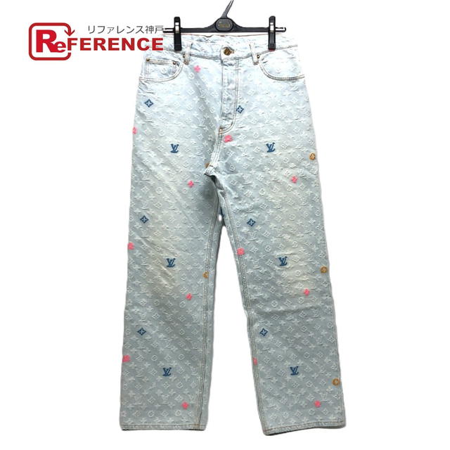 Louis Vuitton LOUIS VUITTON 1AFRXR Tyler the Creator x Louis Vuitton Monogram Denim pants - view 1