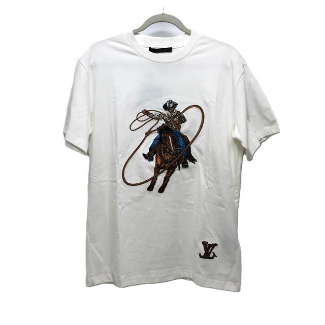 Louis Vuitton LOUIS VUITTON 1AFXNM Graphic embroidery Embroidered Short sleeve T-shirt Unused - view 2
