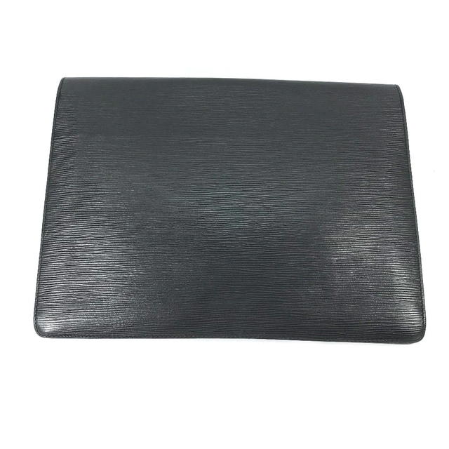 Louis Vuitton LOUIS VUITTON Ｍ54452 Epi porto document case bag Clutch bag Epi Leather Black - view 3