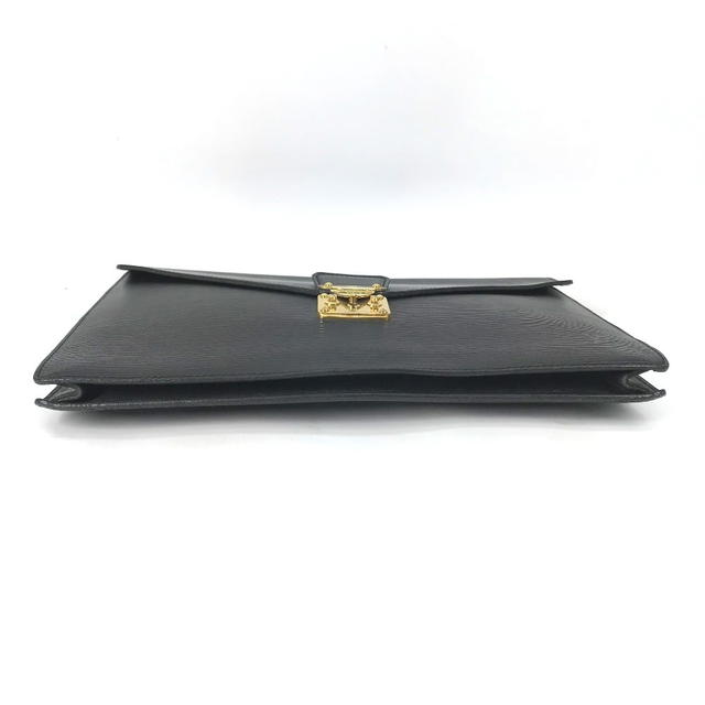 Louis Vuitton LOUIS VUITTON Ｍ54452 Epi porto document case bag Clutch bag Epi Leather Black - view 4