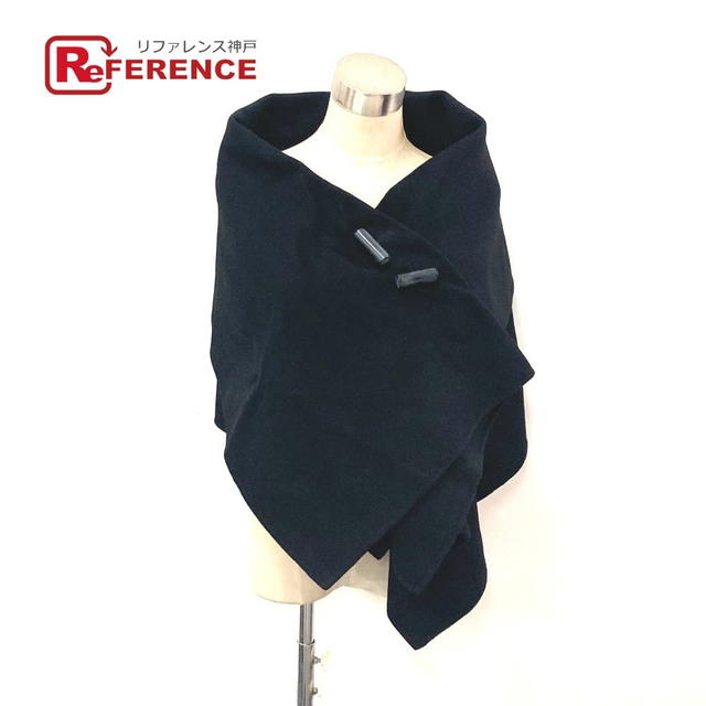 Louis Vuitton LOUIS VUITTON Apparel Outerwear poncho Cashmere Black - view 1