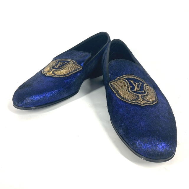 Louis Vuitton LOUIS VUITTON Auteuil line logo Opera Shoes Loafers Slip-on Dress shoes Unused - view 2