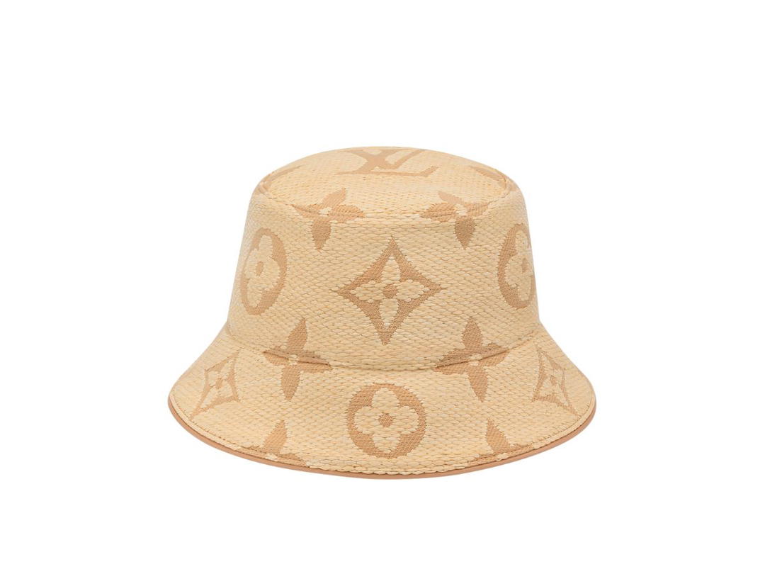 Louis Vuitton Louis Vuitton Beachview Bucket Hat In Monogram Flowers Natural