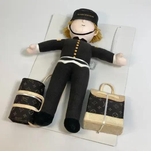 Buy LOUIS VUITTON Bellboy 2013 only doll Plush Doll cotton gray at Sasom – Authentic and Ready to Ship