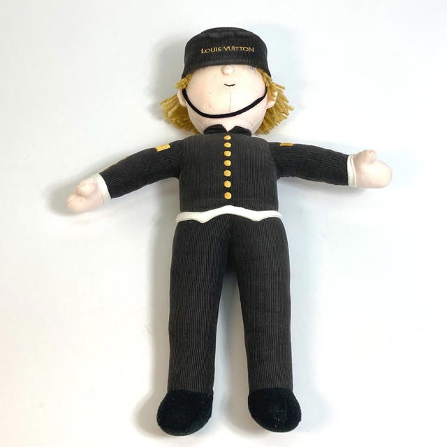Louis Vuitton LOUIS VUITTON Bellboy 2013 only doll Plush Doll cotton gray - view 2