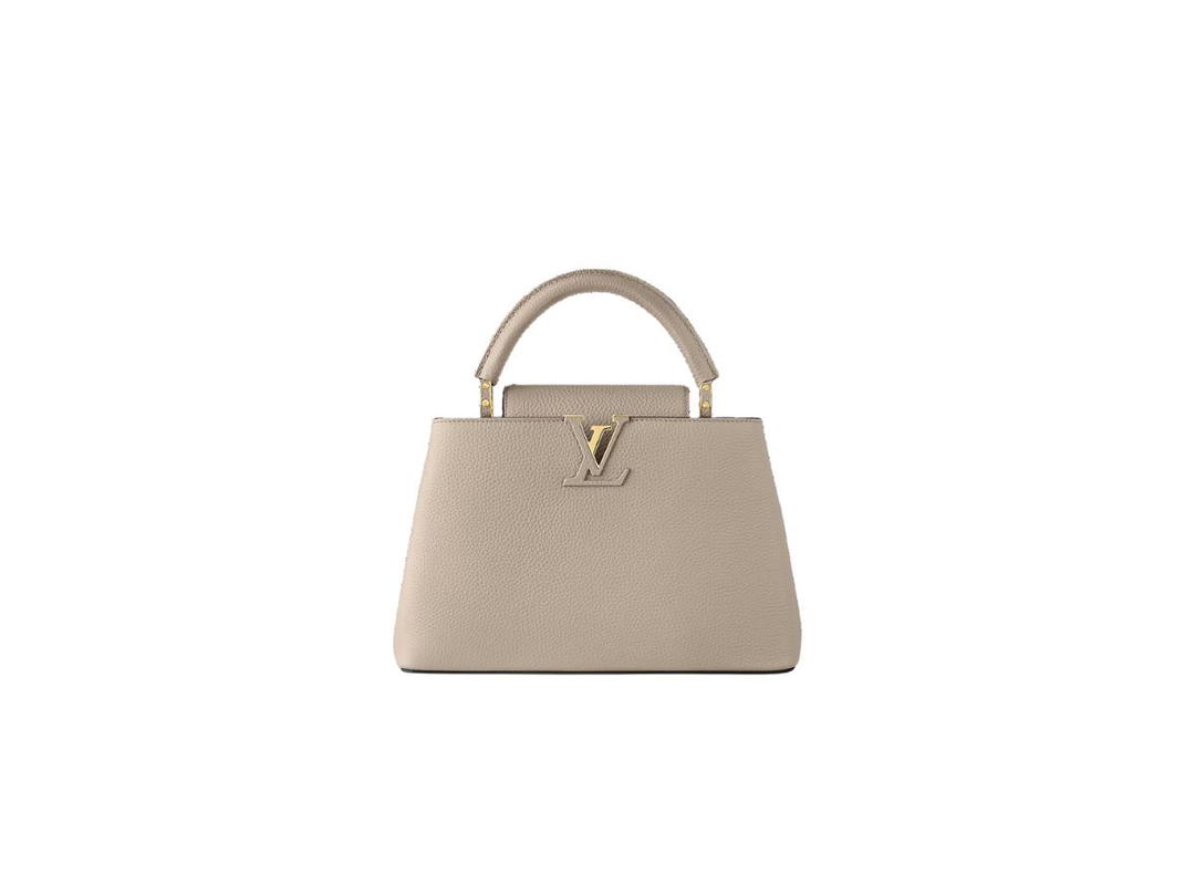Louis Vuitton Louis Vuitton Capucines BB In Taurillon Leather With Gold-Color Hardware Galet
