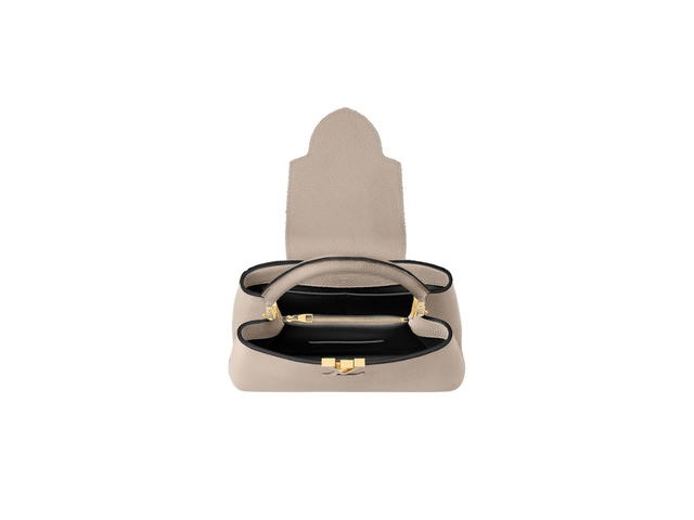 Louis Vuitton Louis Vuitton Capucines BB In Taurillon Leather With Gold-Color Hardware Galet - view 3