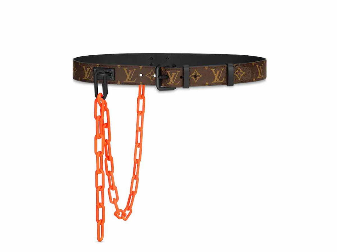 Louis Vuitton Louis Vuitton Ceinture Signature X Virgil Abloh Belt Ss19 45 Inch