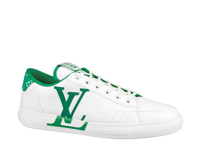 Louis Vuitton Louis Vuitton Charlie Sneaker In Monogram Textile Made With Recycled Polyester On The Back Green - view 1