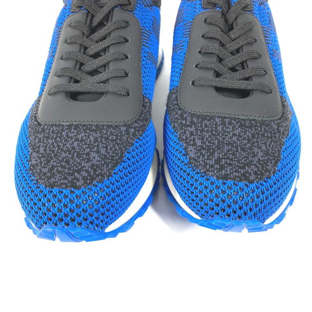 Louis Vuitton LOUIS VUITTON Damier Shoes shoes sneakers fabric blue/Black - view 3
