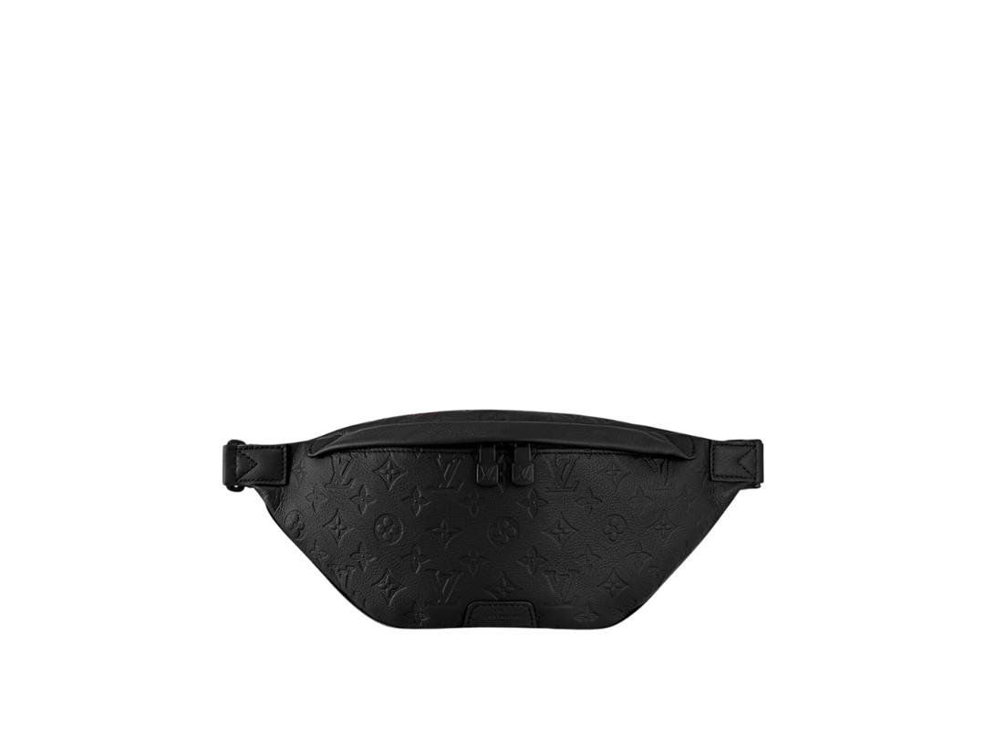 Louis Vuitton Louis Vuitton Discovery PM Bumbag In Black Monogram Shadow Calf Leather With Black-Colour Hardware