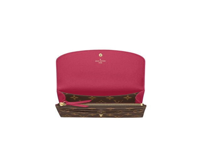 Louis Vuitton Louis Vuitton Emilie Wallet - view 3