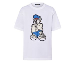 Buy Louis Vuitton Graphic Short-Sleeved Knitwear Optical White at Sasom – Authentic and Ready to Ship