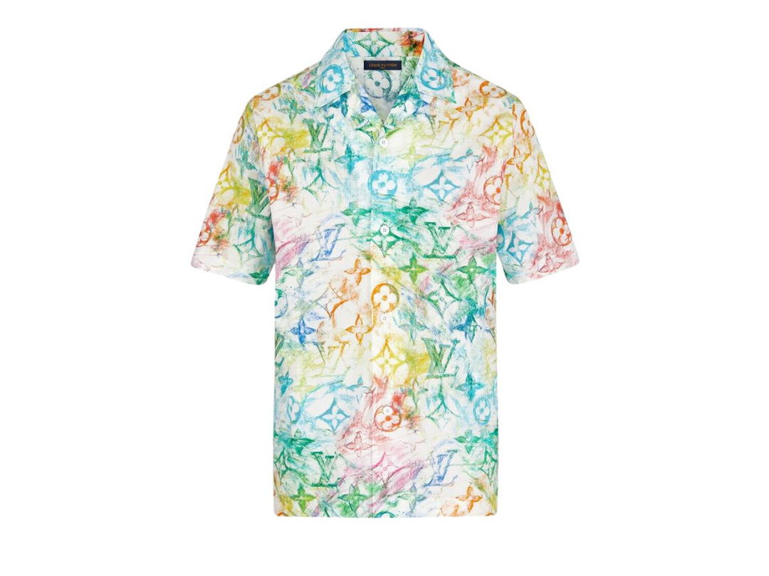 Louis Vuitton Louis Vuitton Hawaiian Monogram Shirt Pastel