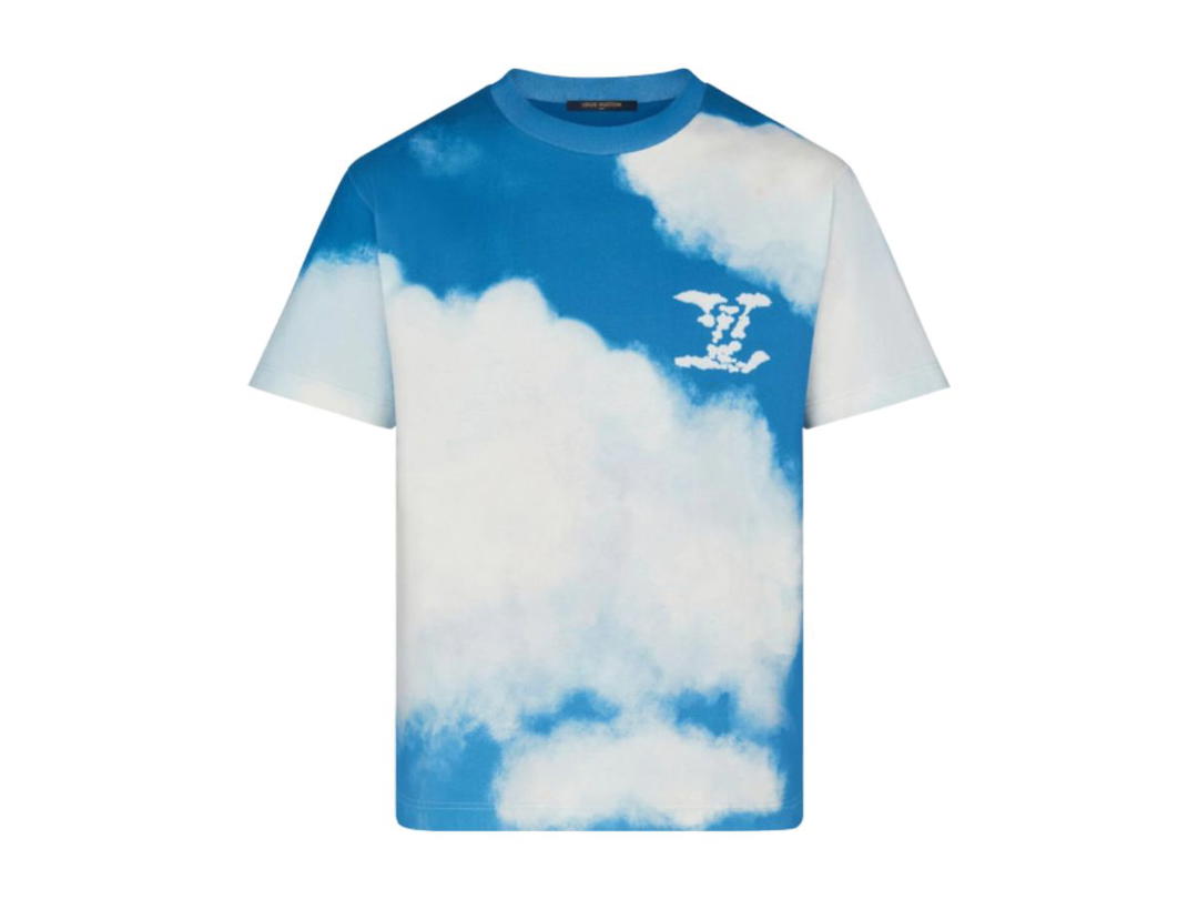 Louis Vuitton Louis Vuitton Heaven On Earth T-Shirt Blue Sky White Clouds