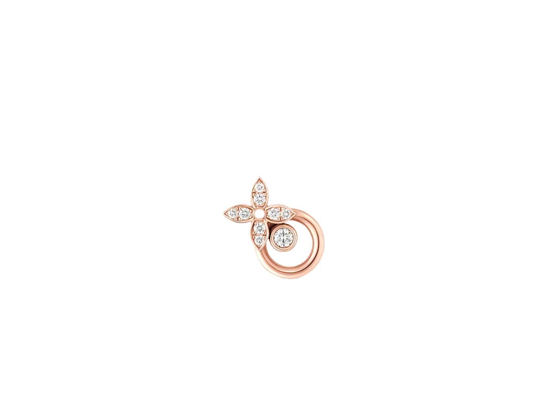 Louis Vuitton Louis Vuitton Idylle Blossom Earrings In Pink Gold and Diamonds