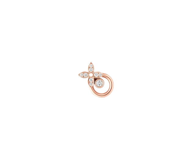Louis Vuitton Louis Vuitton Idylle Blossom Earrings In Pink Gold and Diamonds - view 1