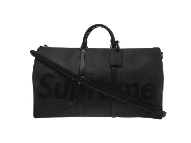 Louis Vuitton Louis Vuitton x Supreme Keepall Duffle Bag - view 2
