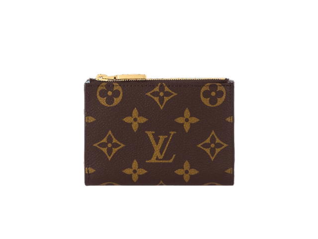 Louis Vuitton Louis Vuitton Lisa Wallet In Monogram Coated Canvas With Gold-Color Hardware Bleu Olympe - view 1