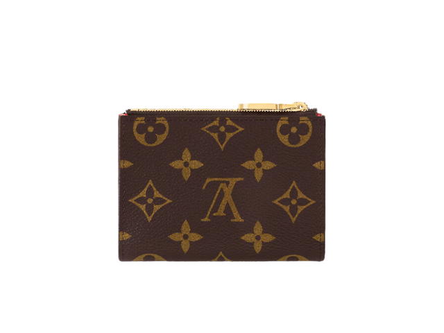 Louis Vuitton Louis Vuitton Lisa Wallet In Monogram Coated Canvas With Gold-Color Hardware Grenade - view 3