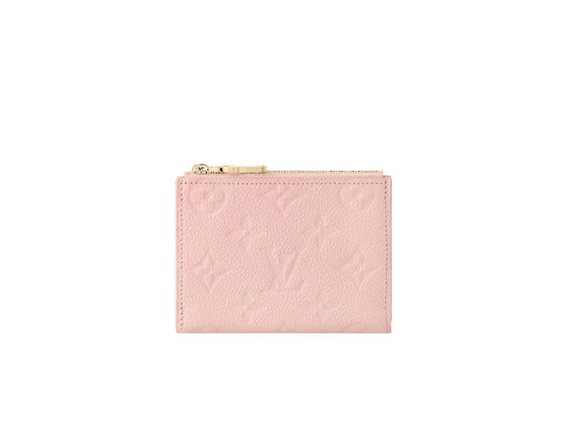 Louis Vuitton Louis Vuitton Lisa Wallet In Monogram Empreinte Leather With Light-Gold-Color Hardware Opale Pink - view 1